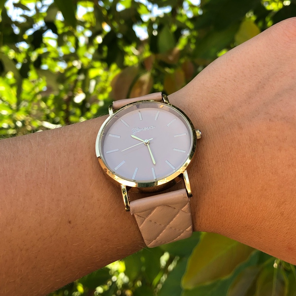 Tan Fashion Watch